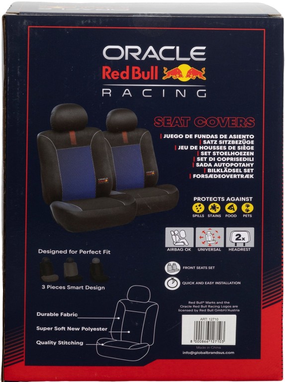 Housse de siège universelle ORACLE RED BULL RACING ref. 12710