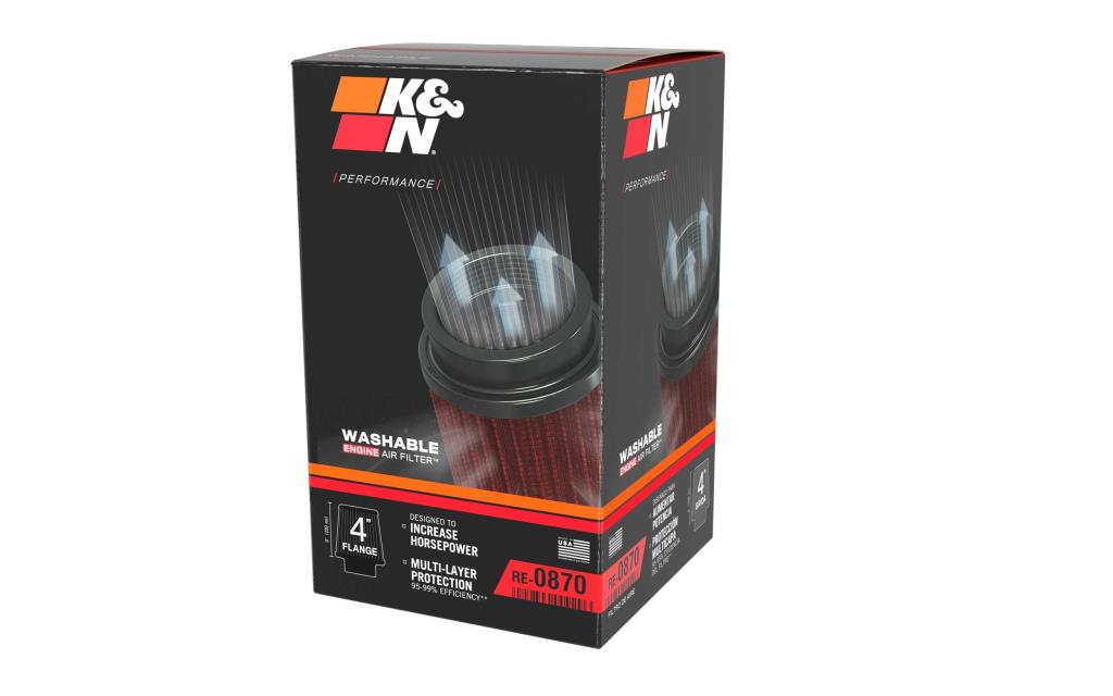 Filtre à air universel K&N Engineering, Inc. ref. RE-0870