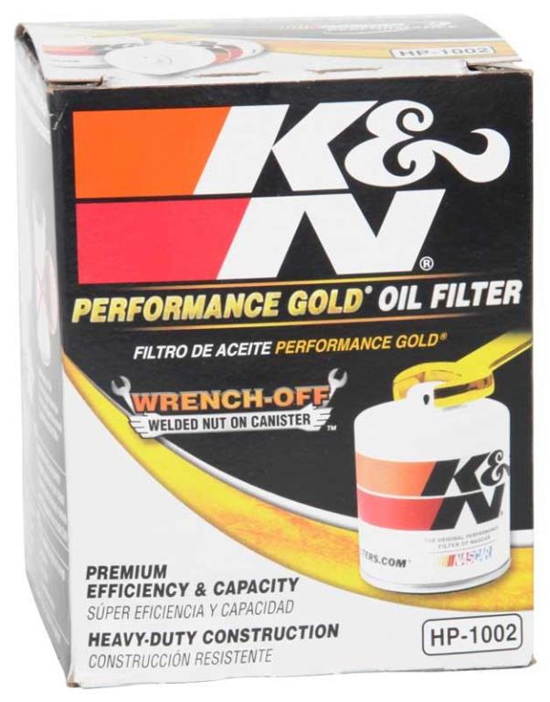 Filtro de aceite K&N Engineering, Inc. ref. HP-1002