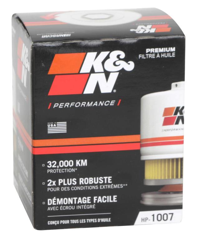 Filtre à huile K&N Engineering, Inc. ref. HP-1007