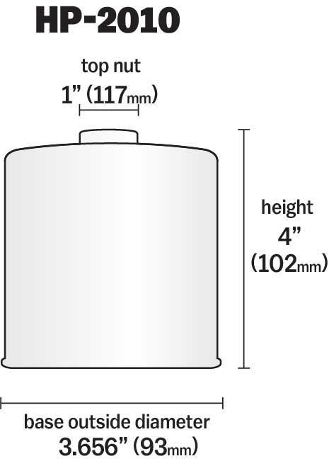 Filtre à huile K&N Engineering, Inc. ref. HP-2010