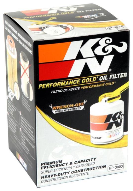 Filtro de aceite K&N Engineering, Inc. ref. HP-3003