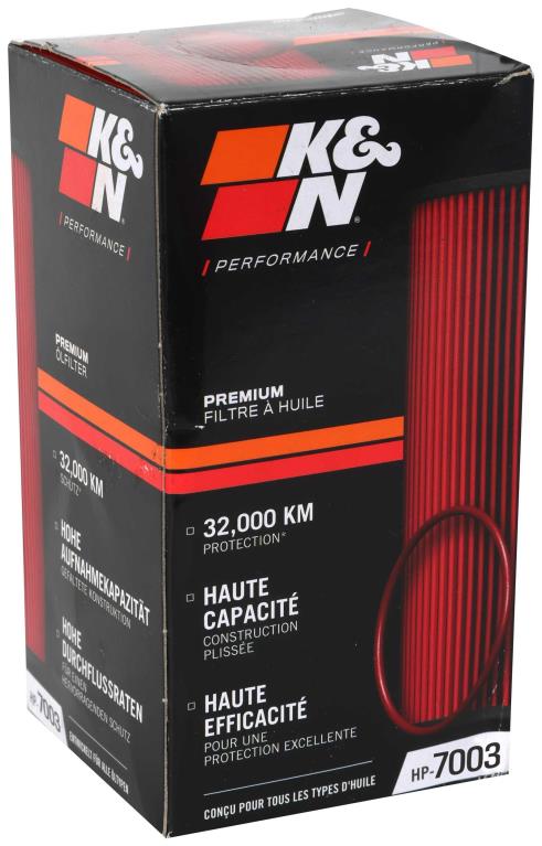 Filtre à huile K&N Engineering, Inc. ref. HP-7003