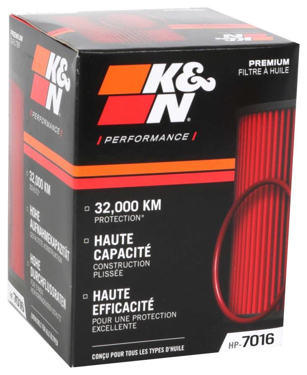 Filtro de aceite K&N Engineering, Inc. HP-7016
