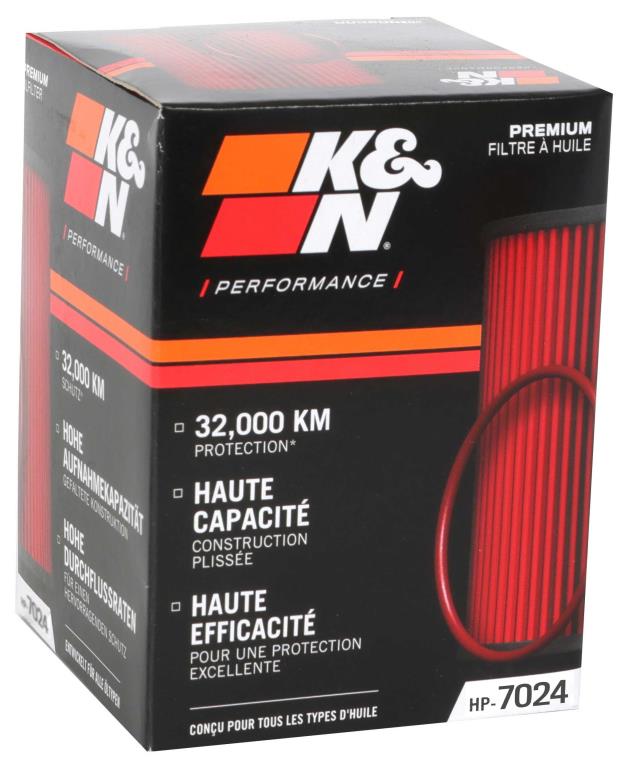 Filtro de óleo K&N Engineering, Inc. ref. HP-7024