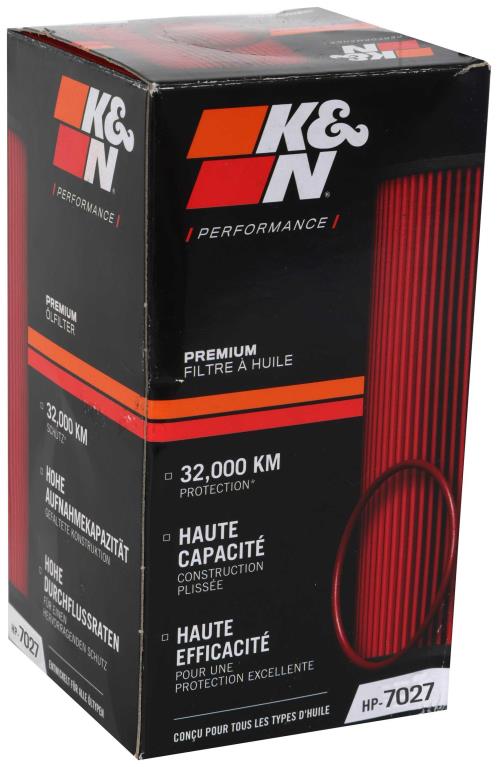 Filtre à huile K&N Engineering, Inc. ref. HP-7027