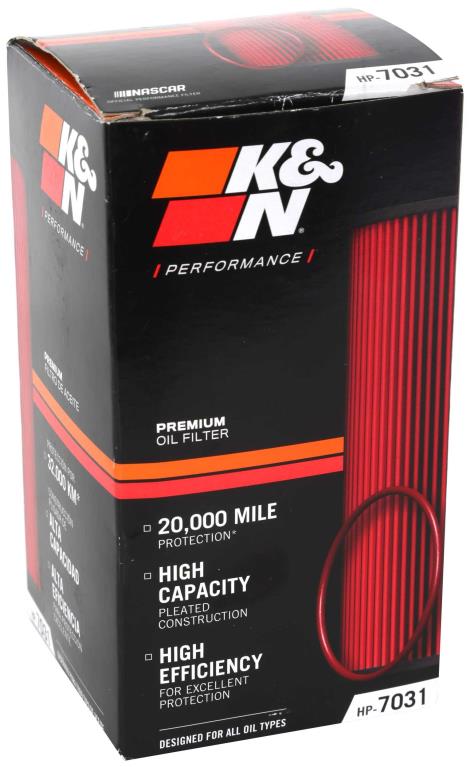 Filtro de aceite K&N Engineering, Inc. ref. HP-7031