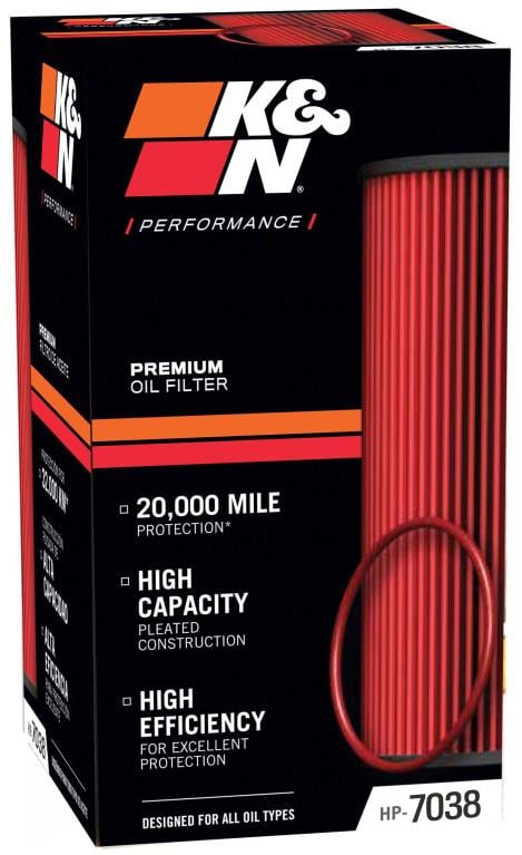 Filtre à huile K&N Engineering, Inc. ref. HP-7038