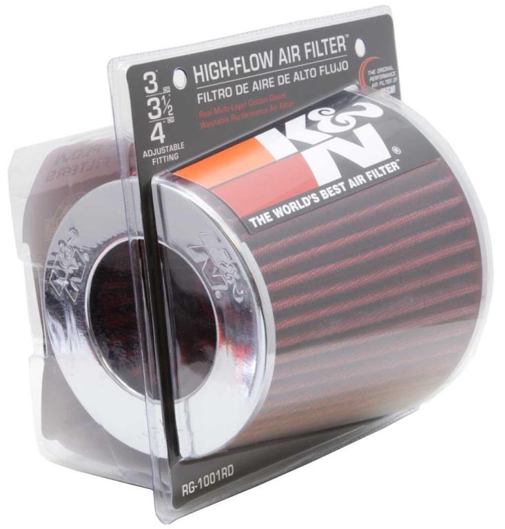 Filtre à air universel K&N Engineering, Inc. ref. RG-1001RD