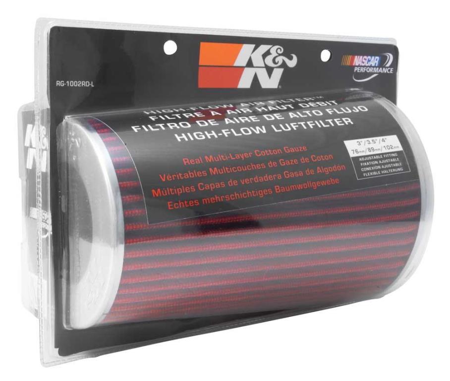 Filtre à air universel K&N Engineering, Inc. ref. RG-1002RD-L