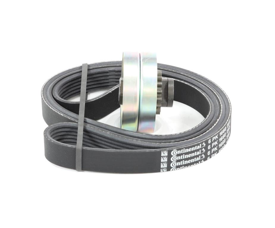 Kit de correias trapezoidais estriadas CONTITECH ref. 6PK1660K3