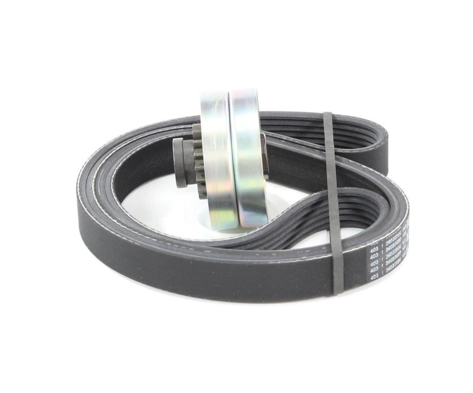 Kit de correias trapezoidais estriadas CONTITECH ref. 6PK1660K3