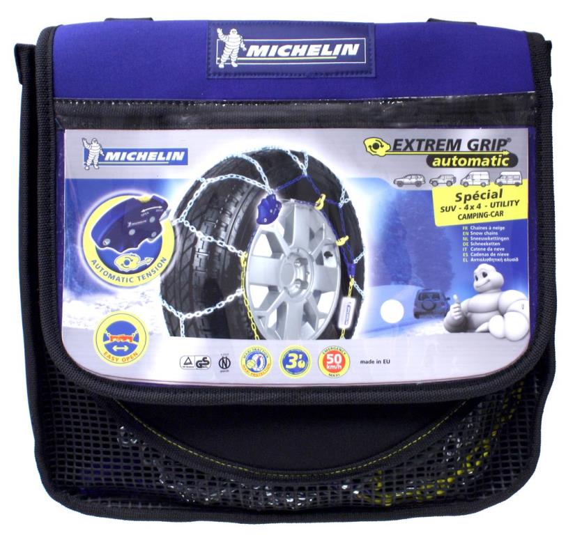 Cadenas para nieve (Calcetines de nieve) MICHELIN MICHELIN Extrem Grip Automático 4x4 - ref. 007881