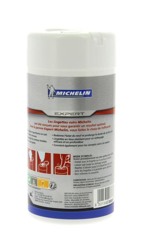 Lingettes cuir MICHELIN ref. 008883