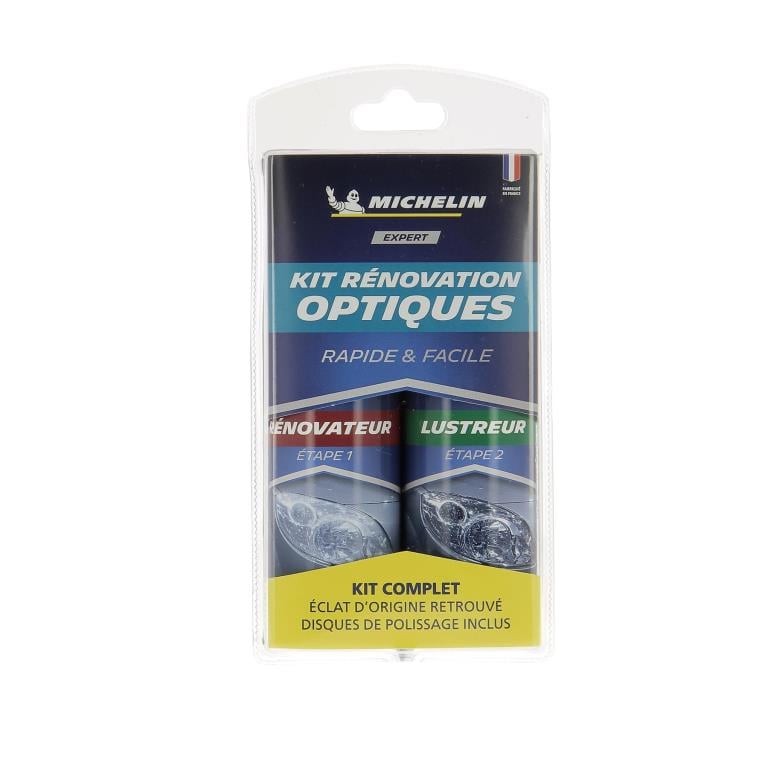 Kit rénovateur d'optiques (Rénovateur phare) MICHELIN ref. 009475