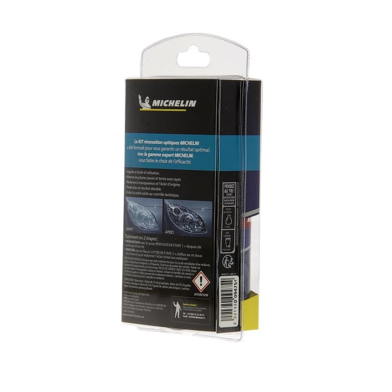 Kit rénovateur d'optiques (Rénovateur phare) MICHELIN ref. 009475