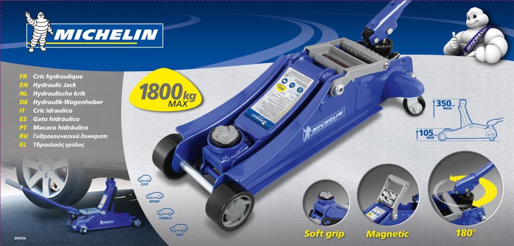 Cric (Hydraulique de voiture) MICHELIN ref. 009 556