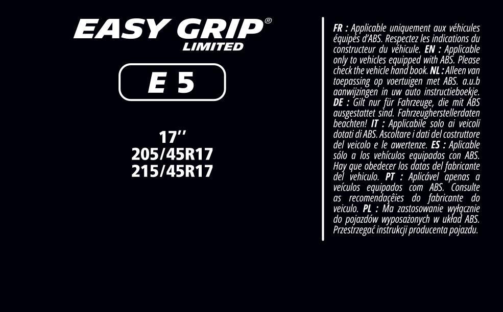 Chaînes neige (Chaussettes neige) MICHELIN MICHELIN Easy Grip e-Limited - ref. 008325
