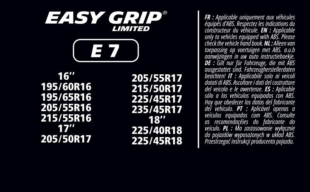 Cadenas para nieve (Calcetines de nieve) MICHELIN MICHELIN Easy Grip e-Limited - ref. 008327