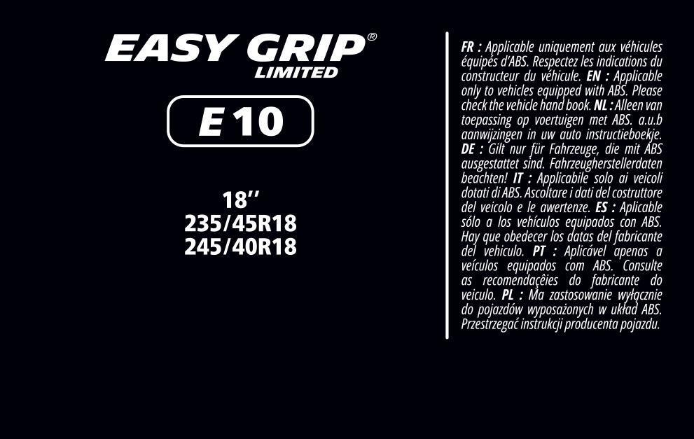 Chaînes neige (Chaussettes neige) MICHELIN MICHELIN Easy Grip e-Limited - ref. 008330