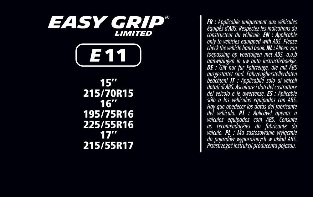 Chaînes neige (Chaussettes neige) MICHELIN MICHELIN Easy Grip e-Limited - ref. 008331