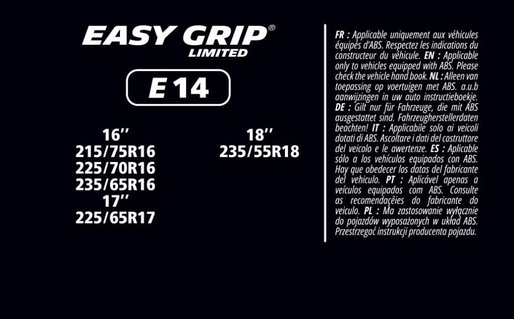 Cadenas para nieve (Calcetines de nieve) MICHELIN MICHELIN Easy Grip e-Limited - ref. 008334