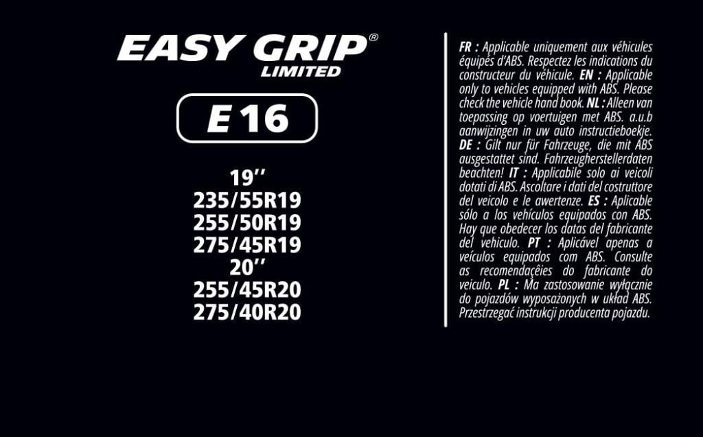 Chaînes neige (Chaussettes neige) MICHELIN MICHELIN Easy Grip e-Limited - ref. 008336