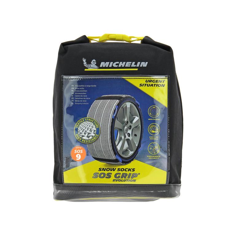 Chaînes neige (Chaussettes neige) MICHELIN SOS Grip EVO 9 - ref. 008419
