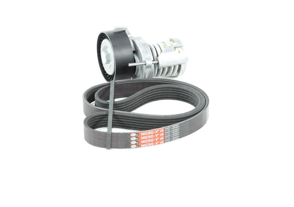 Kit de courroie d'accessoire (Courroie d’alternateur) GATES K046PK1123