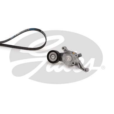 Kit de courroie d'accessoire (Courroie d’alternateur) GATES ref. K016PK1053