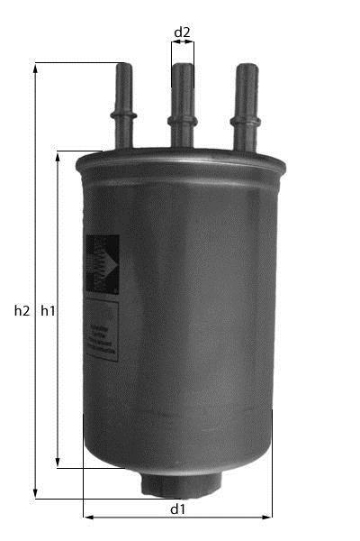 Filtro combustible KNECHT FILTER ref. KL 446