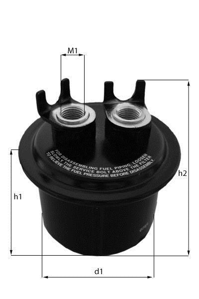 Filtre à carburant (Filtre à gasoil) KNECHT FILTER KL 562