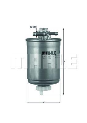 Filtro combustible KNECHT FILTER ref. KL 103
