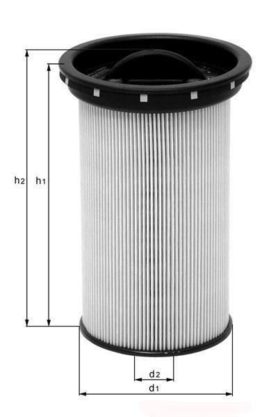 Filtro de combustível KNECHT FILTER KX 69
