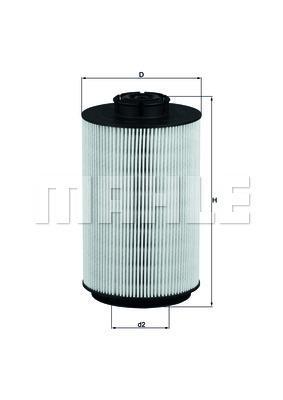 Knecht KX34 - Filtre à Carburant Universel | Compatible Lamborghini, Volvo, Renault, Porsche, Mercedes Et Plus | Références OEM Incluses