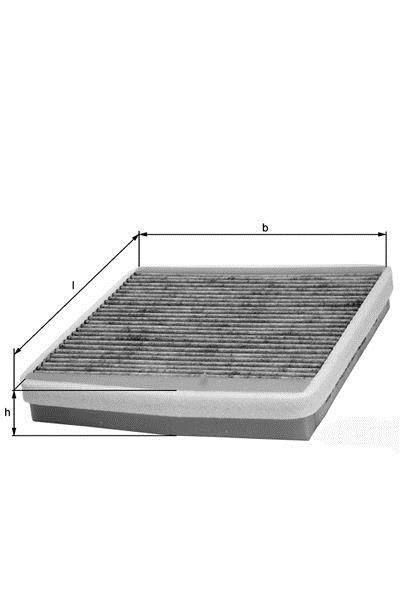 Filtre d'habitacle (Filtre à pollen) KNECHT FILTER 76888028 - ref. LAK 54