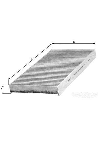 Filtre d'habitacle (Filtre à pollen) KNECHT FILTER 76889083 - ref. LAK 56