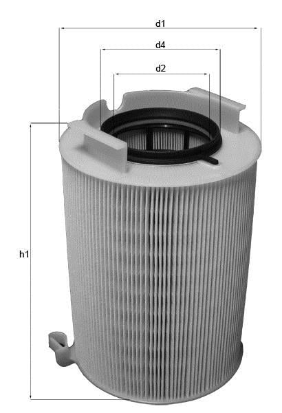 Filtre à air KNECHT FILTER ref. LX 1566