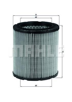 Filtre à air KNECHT FILTER ref. LX 100