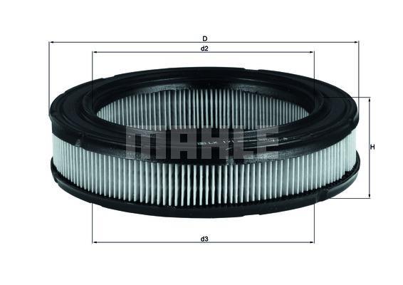 Filtre à air KNECHT FILTER ref. LX 171