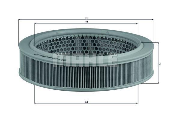 Knecht LX 2636 Filtro Olio Motore – Ricambio Auto Di Qualità