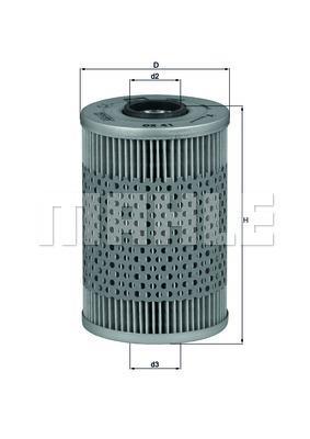 Omega X 33 3x Filtro De Aceite Mahle OX 37D Para BMW R 100 R