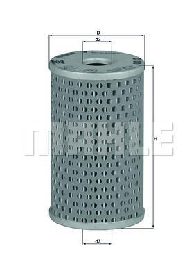 Filtro de aceite KNECHT FILTER ref. OX 42