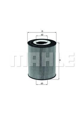 Filtro de óleo KNECHT FILTER OX 146D