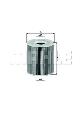 Filtro de aceite KNECHT FILTER ref. OX 156D1