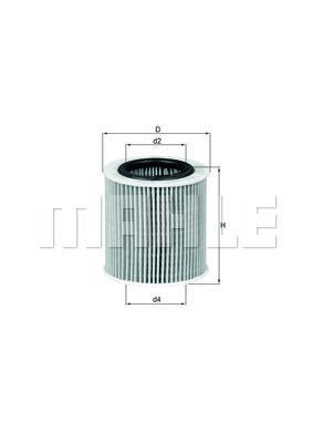 Filtro de aceite KNECHT FILTER ref. OX 387D