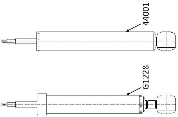 Amortisseurs MONROE MONROE ORIGINAL (Gas Technology) - ref. G1228