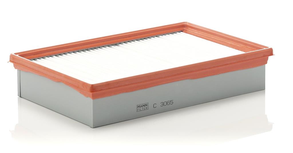 MANN-FILTER Filtro Aria C 3065 – Protezione Motore Qualità Originale Per Auto (Dimensioni: H60 A304 B196 Mm)