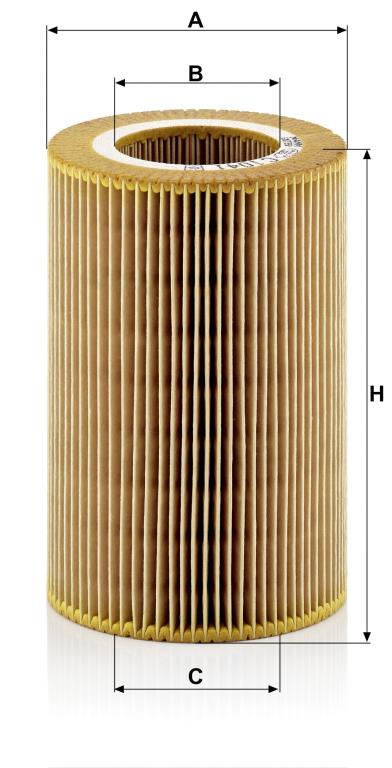 Filtro de ar MANN-FILTER C 1041