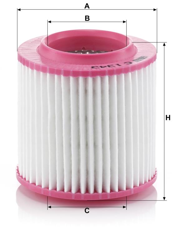 Filtro de aire (de coche) MANN-FILTER ref. C 1343